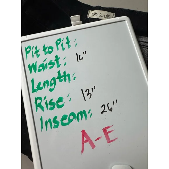 Madewell The Momjean HighRise Jeans Size 31 Black - Picture 8 of 8